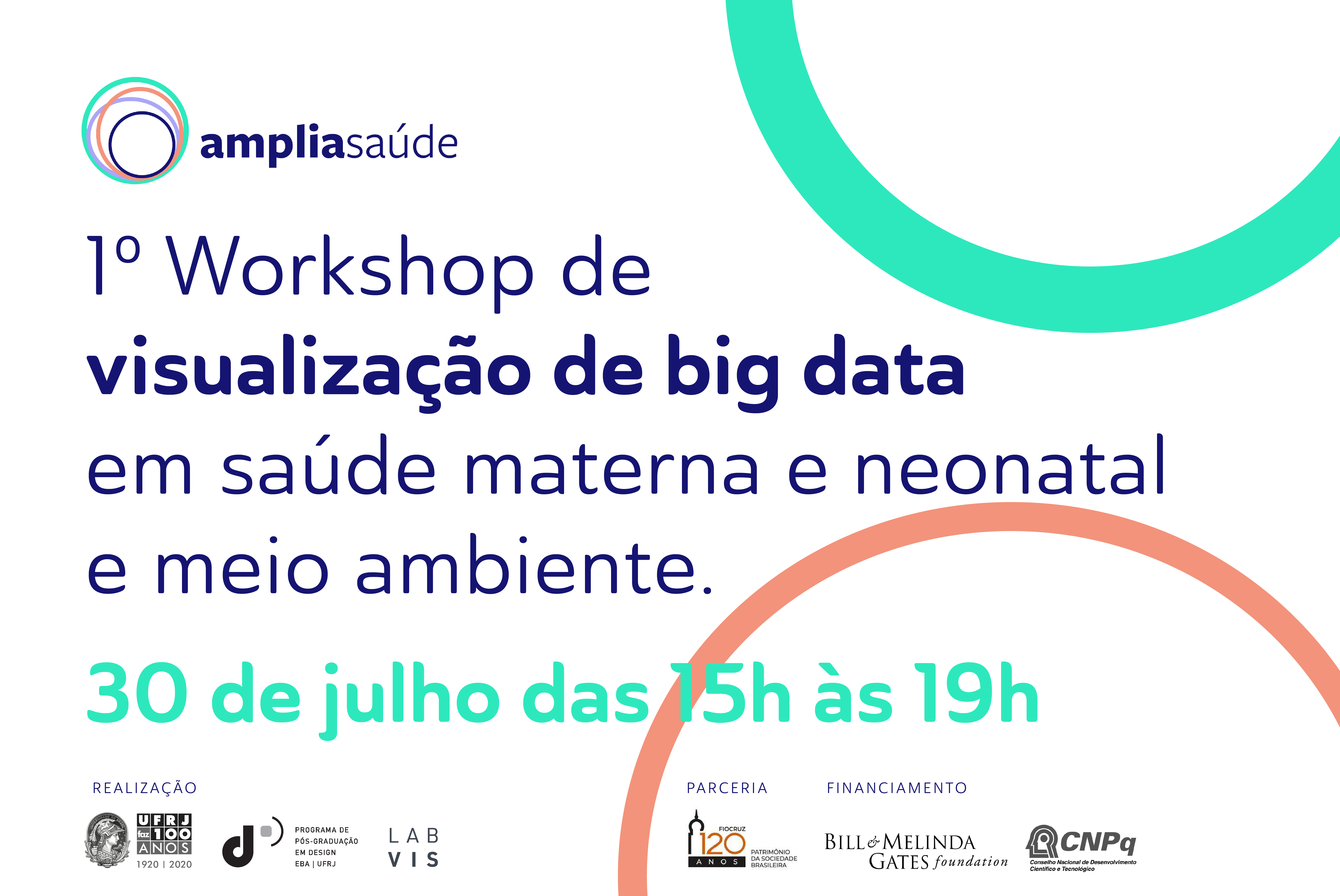 Workshop de visualização de Big Data em saúde materna e neonatal e meio ambiente